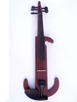 16 inch cu 4 corzi Electrice viola tăcut minunate din lemn Masiv de Sunet Puternic
