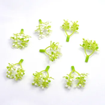 50pcs Artificiale de Flori de Plastic Stamen diy Bonsai Accesorii Decorative Ghiveci de Umplere Decor Fals Plante DIY Coroană de flori