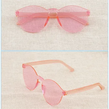 ASOUZ 2019 noua moda bărbați și femei, copii ochelari de soare brand clasic de design pentru copii UV400 ochelari de cristal ovale ochelari