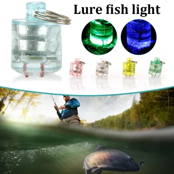 Mini Cilindric cu LED Subacvatice Lumina Lămpii Impermeabil pentru Submersibile Noapte Barca de Pescuit Iluminat Exterior