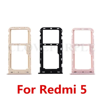 Negru/Roz/Aur pentru Cardul SIM Slot Suport Adaptor de piese de schimb pentru Xiaomi Redmi 5 Redmi5
