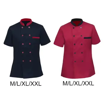 Uniformă de lucru Respirabil Sudoare de Absorbție Universal pentru Gătit Bucătar Chelner